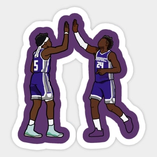 Deaaron Fox x Buddy Hield Sacramento Kings Sticker